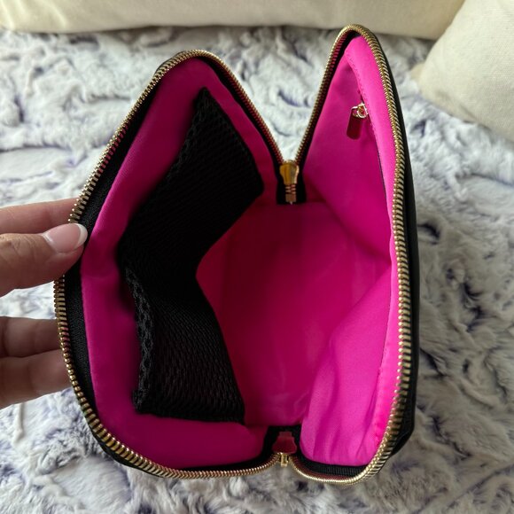 KUSSHI Everyday Makeup Bag - Black - Picture 3 of 7